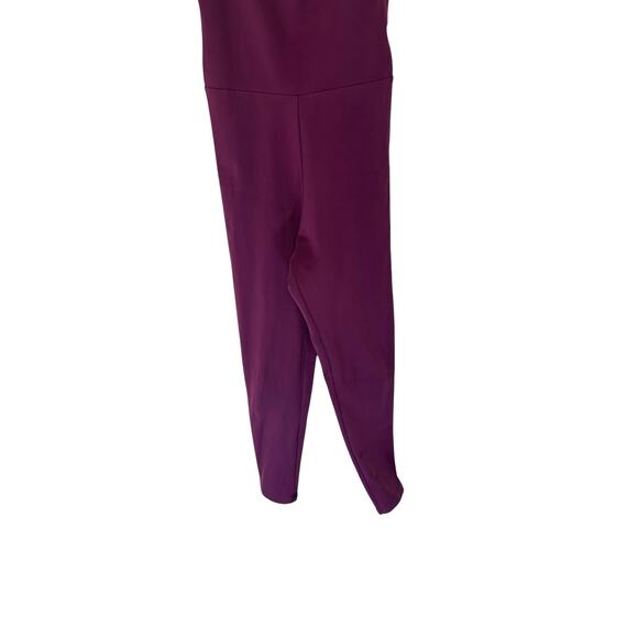 Girlfriend Collective Jumpsuit Purple Double Strap Stretch Workout Unitard Small - Picture 5 of 10